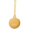 Saro Baby Silicone Pacifier Holder Box krabička na cumlík Mustard 1 ks