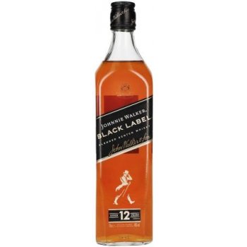 Johnnie Walker Black Label 12y 40% 0,7 l (čistá fľaša)