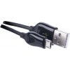 Emos kábel micro USB 1m čierny, Quick Charge SM7004B - Prepojovací kábel