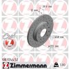 Brzdový kotúč ZIMMERMANN 100.1244.52