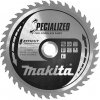 MAKITA E-12223 pílový kotúč 165*20mm, 40Z, Efficut pre kompozitné drevo, vhodné pre aku píly