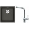 Súprava granitový drez Franke Maris 125.0716.374, kuchynská batéria Franke Atlas 115.0521.439