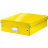 LEITZ Stredná organizačná škatuľa Click & Store žltá (ES605816)