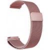Madvell Kovový Milanese remienok ružová 22mm