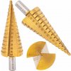 ProfiGaráž Resser Sada stupňových vrtákov, 4-20mm, 4-32mm, 4-12mm, 07-2003