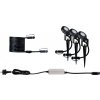 Paulmann P+S Spot Set Sting 2200K 94729 Osvetľovací systém Plug & Shine štartovacia sada LED záhradných reflektorov LED 18.9 W zlatá antracitová; 94729