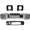 KITT Front Bumper Black Headlights Covers LED DRL suitable for Mercedes G-Class W463 (1989-up) G65 Design