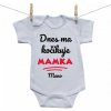 Boodyy Body s krátkym rukávom Dnes ma kočíkuje mamka 92 (18-24 mesiacov)