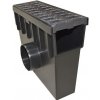 Zberná plastová vpust BIELBET A15 s plastovou mrežou 330 x 130 x 300 mm 55 mm