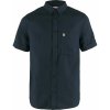 FJÄLLRÄVEN Övik Travel Shirt SS M Dark Navy - L