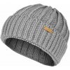 Bontis Pletená čiapka s rebrovaným vzorom Svetlošedá