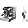 Rocket Espresso Appartamento TCA, white + Eureka Helios 75, white