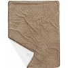 NATTOU Deka Lapidou mocha/white 75x100 cm