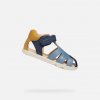 Chlapčenské barefoot sandále Geox Sandal Steppieup modrá 22