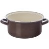 Orion Smaltovaný kastról s lemom Brown, 4 l, 4 l