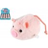 Natahovacie plyšové prasiatko na kľúčik 8 cm