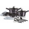 Súprava hrncov Berlinger Haus Carbon Pro hliníková 13 ks