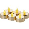 Čajové sviečky sada 6x1LED IP20 1x CR2032 vintage zlaté