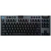 Logitech® G915 TKL Tenkeyless LIGHTSPEED Wireless RGB Mechanical Gaming Keyboard - tactile - CARBON - US INT'L