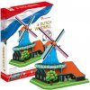 CubicFun 3D puzzle Holandský větrný mlýn 71 ks