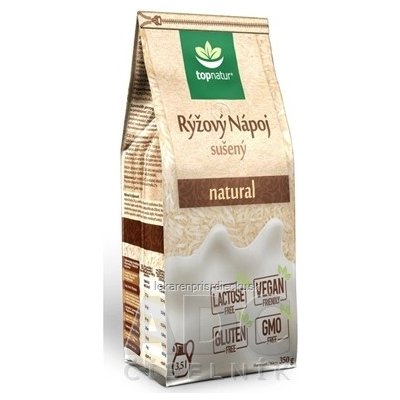 topnatur RYŽOVÝ NÁPOJ sušený nápoj v prášku 1x350 g