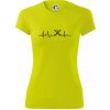 Pozemný hokej ekg - hokejky - Dámske Fantasy športové (dresovina) - S ( Neonová žltá )