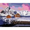 ZUTY Maľovanie podľa čísel - ÚŽASNÁ KRAJINA LOFOTSKÝCH OSTROVOV Rámovanie: bez rámu a bez vypnutia plátna, Rozmer: 80x100 cm