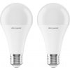AlzaPower LED 18 –115 W, E27, 2 700 K, súprava 2 ks APW-LBA27-182700KM2