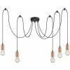 Závesné svietidlo DOLLIEN - E27 5x MAX 60W, IP20 - 72075