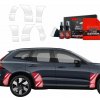 GRIZZ Protector Ochranné fólie na stĺpiky, Volvo XC60 II, 2022- ,