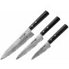 Kuchársky nôž DAMASCUS 67, sada 3 ks, Samura