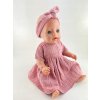 Mušelínová sukňa pre bábiku Baby Born 43 cm, ružová