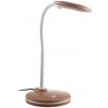 Globo | Globo 522901466X - LED Stmievateľná stolná lampa CHARLY LED/4W/230V hnedá | GL7844
