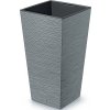 PROSPERPLAST FURU SQUARE Kvetináč 26,5 cm betón