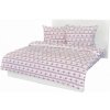 Stanex Bavlnené obliečky Retro ružové 140x220 + 90x70 cm