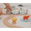Bigjigs Toys Drevená vláčikodráha pri lese