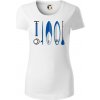 Paddleboard set - Dámske tričko z organickej bavlny Origin (GOTS) - L ( Biela )