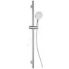 kielle Súprava sprchovej hlavice, tyče a hadice, chróm/biela 20402SE50