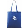 Orientačný beh muž-žena - Taška bavlnená - 42 x 38 cm ( Kráľovská modrá )
