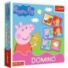 Trefl Domino papierové Peppa Pig / Prasiatko Peppa 28 kartičiek
