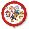Procos Fóliový balón - Paw Patrol červený kruh 46 cm