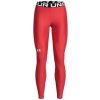 Dámske kompresné 7/8 legíny s vysokým pásom Under Armour HG AUTHENTICS LEGGING W červené 1383559-814 - M
