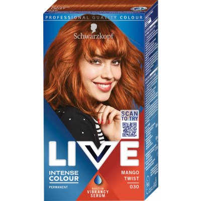 Schwarzkopf Live Intense Colour 030 mangový twist