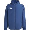 Pánska futbalová bunda adidas, ENTRADA 26 ALL WEATHER JACKET tmavo modrá,Biela M