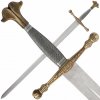Marto Windlass Krátký Karel V, záštita a hlavice s mosazným povrchem