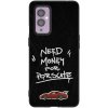 Picasee silikónový čierny obal pre OnePlus 9 - Dark Racer