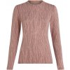 Dámske funkčné tričko Icebreaker Women Merino 260 Tech Vertex LS Crewe Delta Lines AOP Veľkosť: M / Farba: hnedá