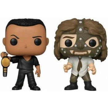 Funko POP! WWE S13 2PK The Rock vs. Mankind