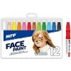 MFP Farby na tvár vo forme rúžu 12x5,8g (12 farieb)