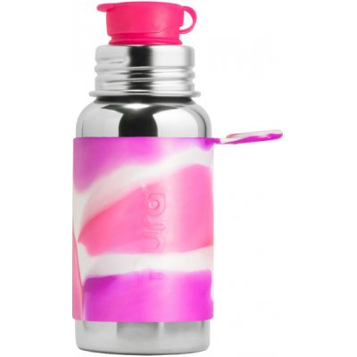 Pura® nerezová fľaša so športovým uzáverom 550ml mint, červená, ružovo-biela, unicorn Farba: ružovo-biela